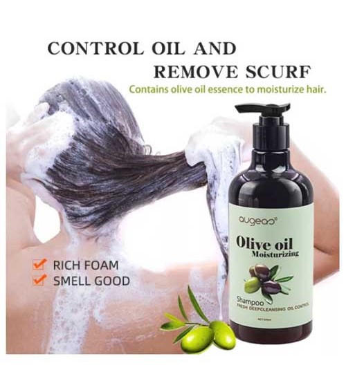 Augeas Olive Oil Moisturizing Shampoo 500ml